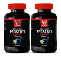 Red Raspberry Leaf Capsules - Advanced Prostate Support - Male libido Booster Stimulant - 2 Bottles 120 Capsules