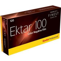 Kodak Professional Ektar Color Negative Film ISO 100, 120 Size, Propack of 5,USA Pack-2