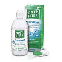 Opti-Free Puremoist Multi-Purpose Disinfecting Solution - 10 oz, Pack of 6