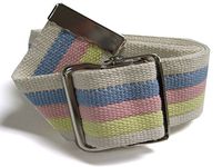 JDM Medical Cotton Gait Belt with Metal Buckle, Pastel (54")
