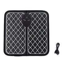 FACAI EMS Foot Massage Mat, Foot Muscle Massage Stimulator Folding Portable Electric Massage Mat, Feet Massage Promoting Blood Circulation, 10 Intensity Levels, USB Rechargeable