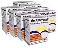 GenUltimate! Blood Glucose Strips 8 Boxes (50 Count)