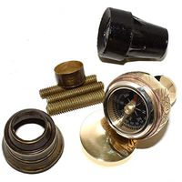 Nautical World Vintage Designer Handle Compass in The Brass Handle Engaged Wooden Walking Stick, Affordable Gift Decorative Walking Cane Fashion Statement for Men/Women/Seniors/Grandparents! Item