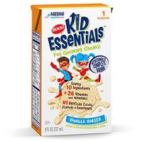 BOOST Kid Essentials 1.0  Nutritionally Complete Drink, Vanilla Vortex, 8 Ounce Box (Caser of 27)