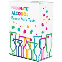 PREGMATE 25 Alcohol Breast Milk Tests Breastmilk Strips (25 Pack)
