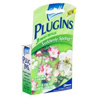 Glade PlugIns Air Freshener Refills, Suddenly Spring , 3 - .17 oz (4.8 g) refills [.51 oz (14.4 g)]]