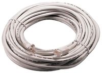 QVS CC715-14WH 14 ft. CAT6 Gigabit Flexible Molded White Patch Cord