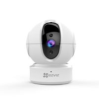 EZVIZ C6CN 1080p Indoor Pan/Tilt WiFi Security Camera 360° Full Room Coverage Auto Motion Tracking Full Duplex Two-Way Audio Clear 30ft Night Vision Supports MicroSD Card up to 256GB 2.4GHz WiFi