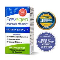 Prevagen Improves Memory - Regular Strength 10mg, 30 Capsules, with Apoaequorin & Vitamin D | Brain Supplement for Better Brain Health, Supports Healthy Brain Function and Clarity | Memory Supplement
