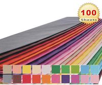 PMLAND 20 X 26 Inch Gift Wrap Tissue Paper 20 Colors - 100 Sheets