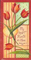 Beth Yarbrough Tulips & Hearts Grocery Pad Keeper #GKP3742 Legacy of Faith