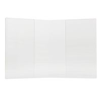 Polaroid PL3X4FRCV Clear Acrylic V Shaped Frame for 3x4 Photo Paper (POP), Colorful