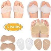 Metatarsal Pads Ball of Foot Cushions for Women mortons Neuroma Pads high Heel Cushion Inserts Silicone sesamoiditis Foot Pads Forefoot pad Callus Pads metarsal Support Shoe Pads for Women and Men
