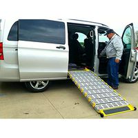 Roll-A-Ramp 36" Wide Manual Bi-Fold Van Wheelchair Ramp System (9' Foot)