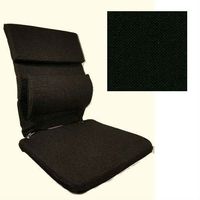 McCartys Sacro Ease Xtra Pad Series BRSCM XP Ergonomic Cushioned Car Seat Support Black Fabric Plus Free Ergonomics Ebook