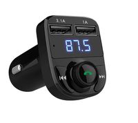  SimplylinHandsfree Car Charger Bluetooth FM Transmitter Music Adapter 3.1A USB Charger