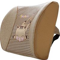 SPLY DTEM Memory Foam Waist Cushion - Premium Lumbar Support Pillow Lower Back Pain Relief, Protect and Soothe Your Back - Improve Your Posture - Soft and Sturdy Balanced Chair Pillows.