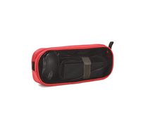 Mocase Universal Travel Case for Small Electronics and Accessories Travel Organizer / Carrying Bag (Red Mesh)
