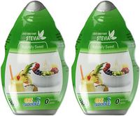 EZ-Sweetz (2-Pack 1.36oz - Liquid De-Bittered Stevia Sweetener 300 Servings/Bottle)