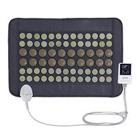 UTK® Far Infrared Natural Jade and Tourmaline Heating Pad for Back Pain and Cramps Relief, Small Pro (23.5”X16”), Smart Controller with Memory Function, Auto Shut Off and Travel Bag Included