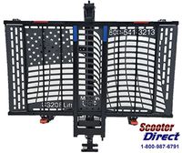 Patriotic Electric Lift US208 Power Wheelchair Carrier Electric Vehicle Lift Hitch Mount Platform Veterans
