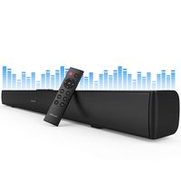 DBPOWER Soundbar 29 inch Wired and Wireless Home Theater Bluetooth TV Speaker with 3D Stereo Surround Sound for TV/PC/Smartphone, Remote Controlled & Wall-mountable【Upgraded Version】