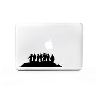 (2X) StickAny Laptop Series Military Crew Sticker for MacBook Pro, Chromebook, Surface Pro, and More (Black)
