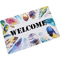 Pgojuni Cartoon Snowman Carpet New Year Christmas Living Room Door Mat 1pc 40x60CM (A1)