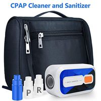 Portable Household Cleaner and Sanitizer, Fit All Machines & Heated Tube, Clean Dirt Over Machine & Hose, All-in-One Cleaner Bundle with Travel Bag, Heated Hose Adapters & T Adapter