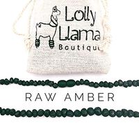 Adult Raw Baroque Baltic Amber Necklace - All Natural Pain Relief for Adults to Help Migraines, Sinus, Arthritis and More! Dark Cherry (18 Inches)