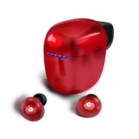 True Wireless Earbuds Bluetooth 5.0, IPX5 Sweatproof 20H Playtime Wireless Headphones, Noise Cancelling Wireless Earphones Small in-Ear, Built-in Mic Volume Control with Portable Charging Case