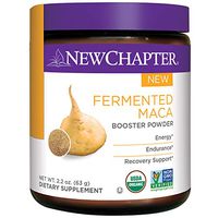New Chapter Organic Maca Powder - Fermented Maca Booster Powder for Energy + Endurance + Recovery Support – 45 Servings