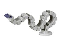 Ergohubs Vertebrae Cable Management Spine Kit Height Adjustable Desk Quad Entry Wire Organizer Long Modular Tray (4 Feet - Silver-(WM1200))