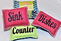 Say It Sponge Scouring Pad - Pack of 3