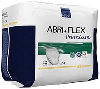 Abena Abri-Flex Premium Protective Underwear, S2, 84 Count (6 Packs of 14)