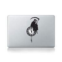 Banksy Reaper Time Vinyl Sticker for MacBook (13-inch MacBook and 15-inch MacBook) / Laptop/Guitar