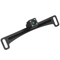 AIMTOM FC1 Car Backup Camera 170 Degree Wide View Angle Waterproof Night Vision License Plate Mount Rear View Front View Side View Multi-Purpose Vehicle Camera Parking Monitor Kit for Car SUV Truck