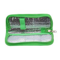 Insulin Bag - Insulin Cooler Travel Case for Diabetic Organize with 2 Colors (Color : Green)