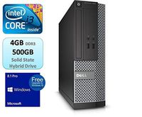 Dell OptiPlex 3020 Small Form Factor Desktop Computer Intel Core 4th Generation i3-4160 (Dual Core 3.6GHz) 4GB RAM 500GB Solid State Hybrid Drive Keyboard Mouse Windows 8.1 Professional