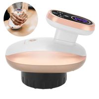Semme Scraping Instrument, Electric Rechargeable Cupping Gua Sha Massager for Back and Waist Leg Body Shapping Acupoints Negative Pressure Detoxification Beauty Equipment