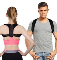 ETERN Improv Posture Corrector Spinal Support - Physical Therapy Posture Brace for Men or Women - Back, Shoulder, and Neck Pain Relief - Spinal Cord Posture Support