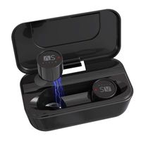 B-Qtech Wireless Earbuds Bluetooth 5.0 Earbuds with Immersive Sound & Charging Case Easy-Pairing One Month Playtime in-Ear Bluetooth Headset TWS Stereo Headphones Sweatproof for Sports Workout Gym