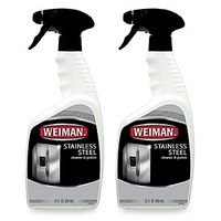 Weiman Stainless Steel Cleaner & Polish in 22-Ounce Spray Bottle (2 pack)