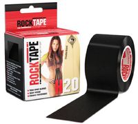 RockTape H2O, 4" x 16.4' (10 cm x 5 m), H2O Black