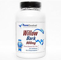 Willow Bark 900mg // 200 Capsules // Pure // by PureControl Supplements