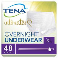 Tena Incontinence Underwear for Women, for Overnight, XLarge, 48 Count