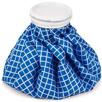 SteadMax 9 Inch Ice Bag, Latex Free and Reusable Large Ice Pack for Pain Relief and Swelling, Zero Leakage, Cramps Solution (1 Pack)