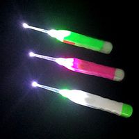 LED Ear Cleaner Lighted Ear Pick Ear Safety Cleaner Tool LED Flashlight Ear Pick Spoon(random)