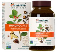 Himalaya ImmunoCare with Amla CLINICALLY STUDIED for Active Immune Support and Respiratory Support and Defense, 840 mg, 240 Capsules, 2 Month Supply