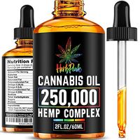 Hemp Oil 250.000 for Stress Relief - Premium Superstrong Formula - Immunity Support - 100% Safe & Natural Ingredients - Provides Deep Sleep - Made in USA - Omega 3, 6 & 9